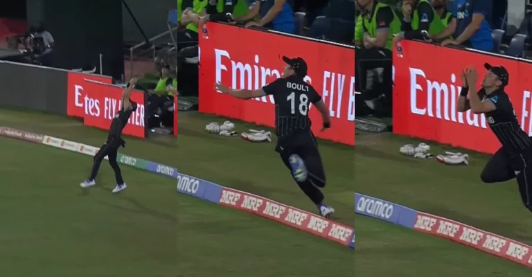 [VIDEO]: Trent Boult Takes The 'Catch Of The Tournament'