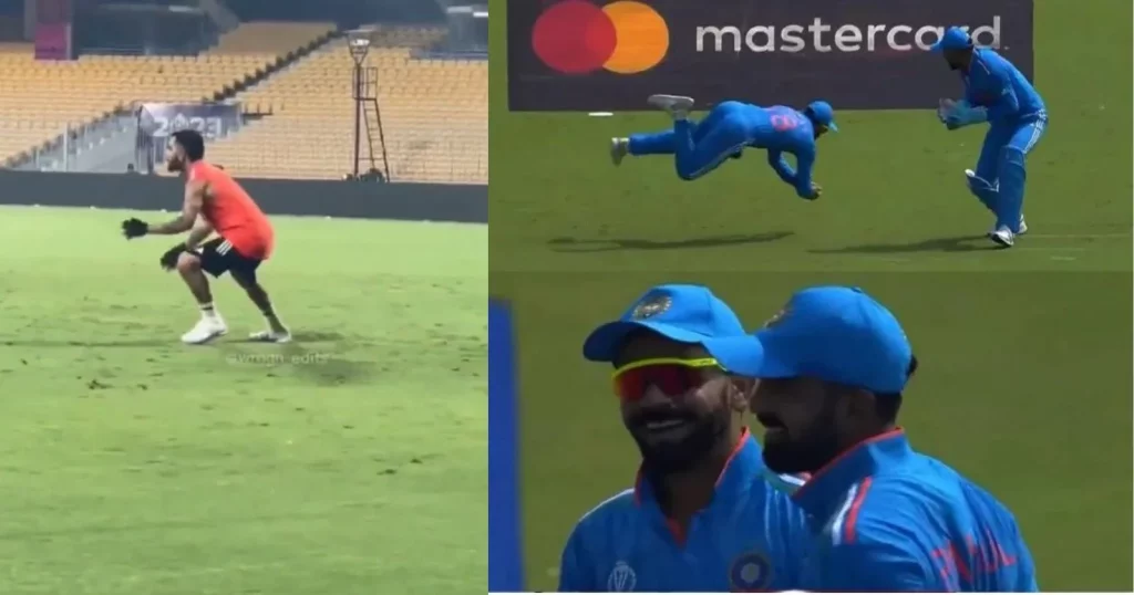 [VIDEO] IND vs AUS: Virat Kohli Practiced Exactly The Same Catch Before The Match
