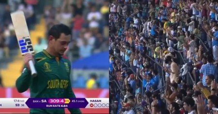 [VIDEO] Quniton De Kock Gets A Standing Ovation From The Wankhede Crowd