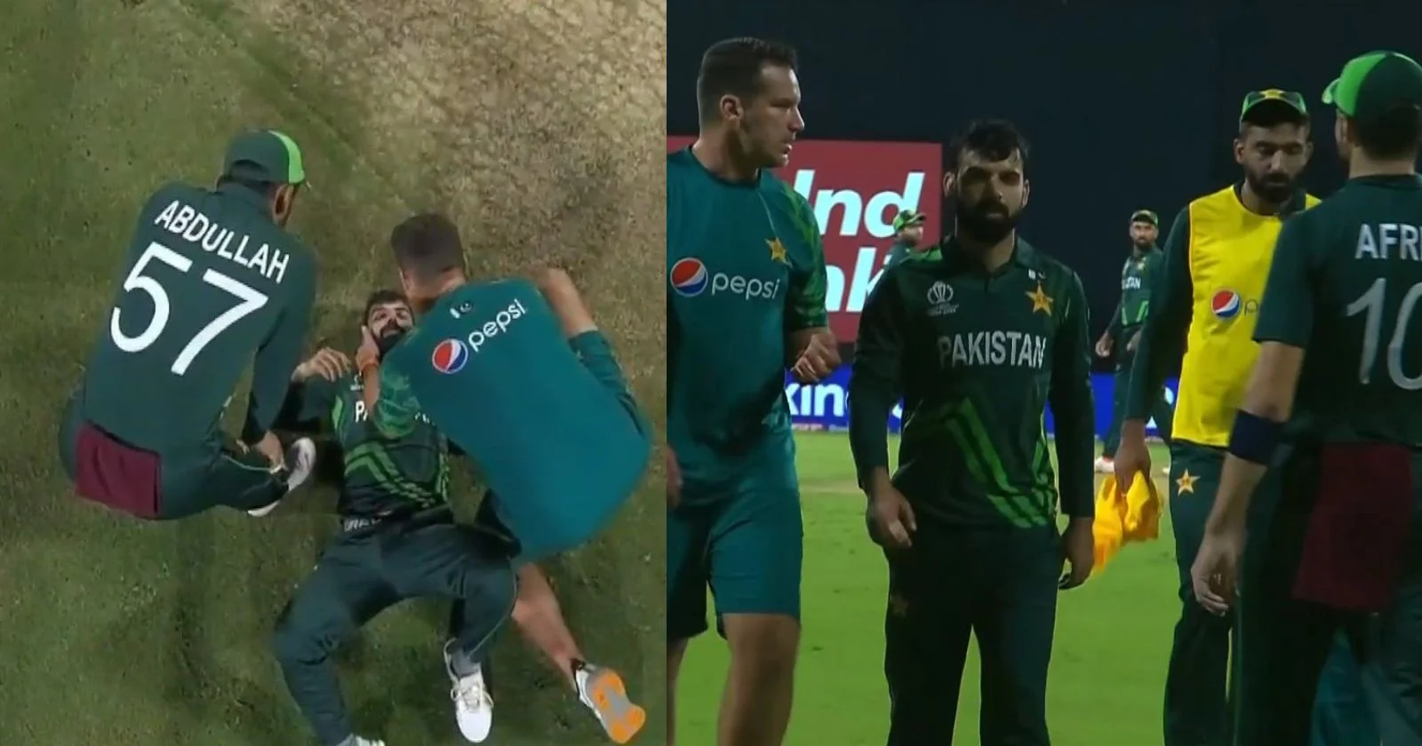 [VIDEO] Shadab Khan Leaves The Field With An Injury