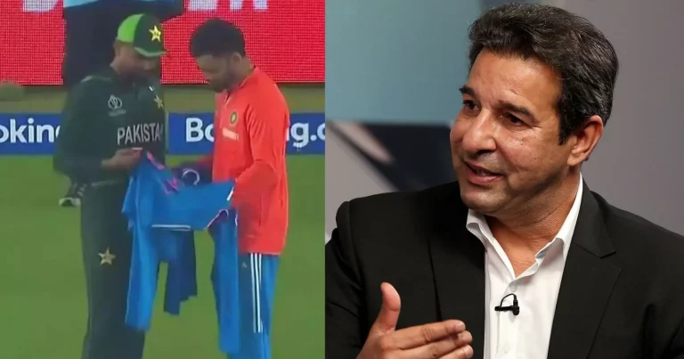 Wasim Akram Lambasted Babar Azam For His Desperate Act After The Match