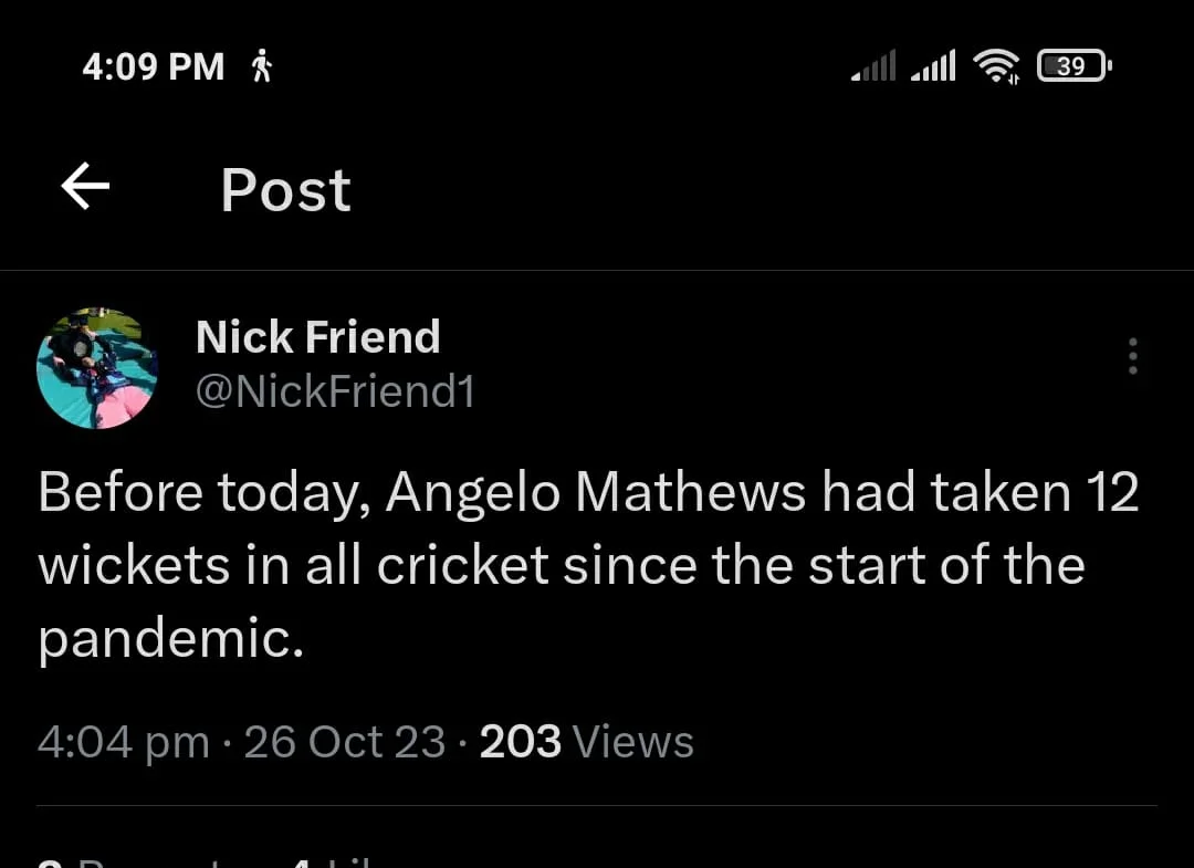 Angelo Mathews