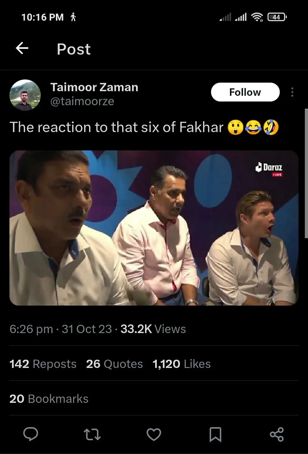 [PAK vs BAN] Twitter Erupts With Memes As Fakhar Zaman Makes Comeback With A Bang
