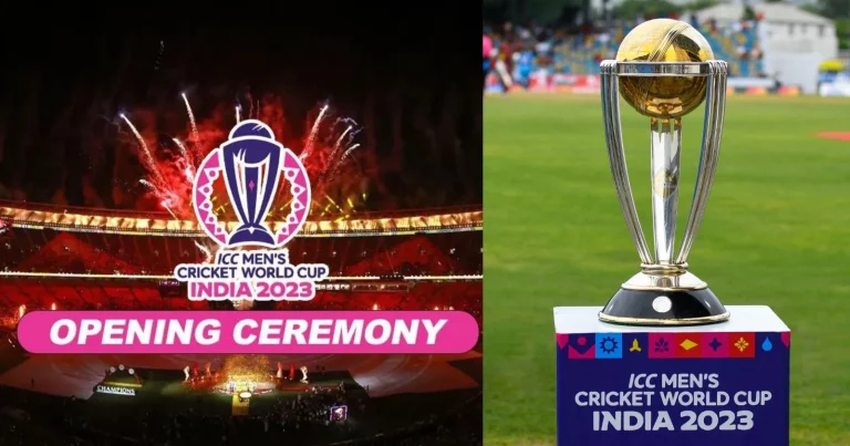 [World Cup 2023] Here’s Why BCCI Has Cancelled The Opening Ceremony