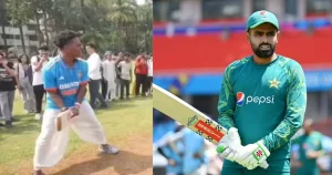[World Cup 2023] IShowSpeed Trolls Babar Azam After Missing A Ball