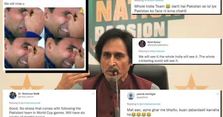 Fans Troll Ramiz Raja With Memes After He Arrives In India For The World Cup 2023
