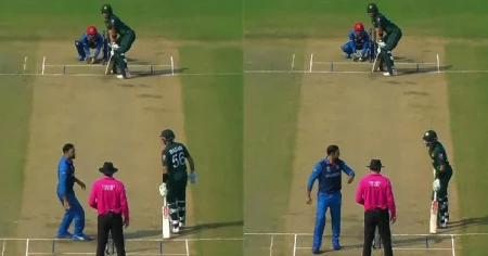 [Watch] Mohammad Nabi Gives Warning To Babar Azam For Mankad In PAK vs AFG