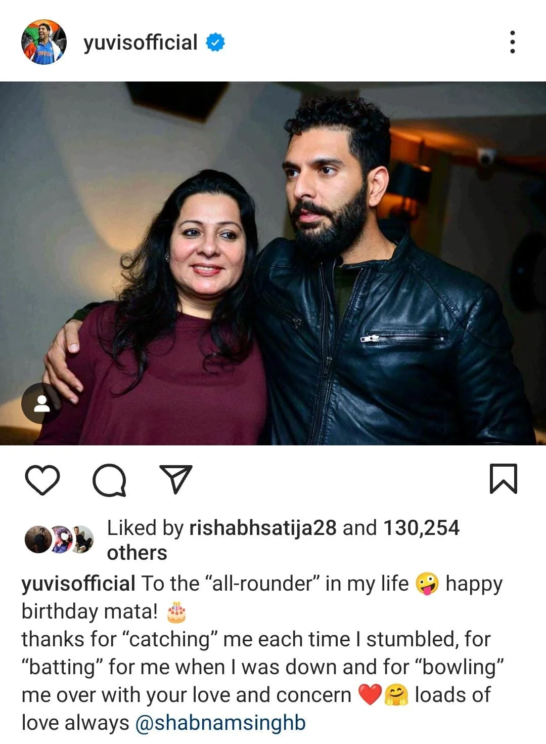 Yuvraj Singh Names The Real All-Rounder In His Life In A Special Post