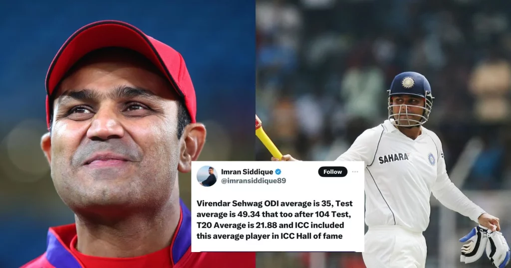 A Pakistani Said Virender Sehwag Is Average And Shouldn’t Be Included In ICC Hall Of Fame