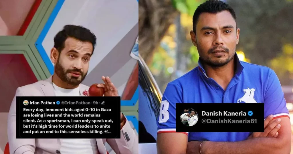 Danish Kaneria Gave A Hard-Hitting Reply To Irfan Pathan On His Tweet For Gaza