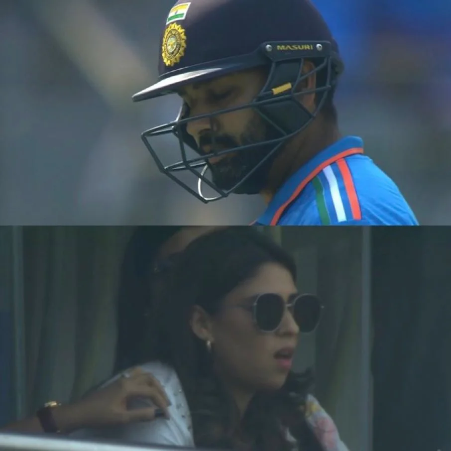 [Video] Ritika Sajdeh Had Tears In Her Eyes When Rohit Sharma Got Out ...