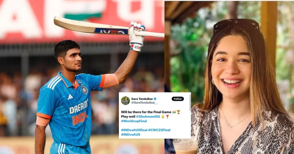 [Fact Check] Did Sara Tendulkar Promise His Presence For The Final To Shubman Gill?