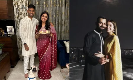 Wives Of India Cricketers Celebrate Karwachauth; See Pics By Ritika, Devisha