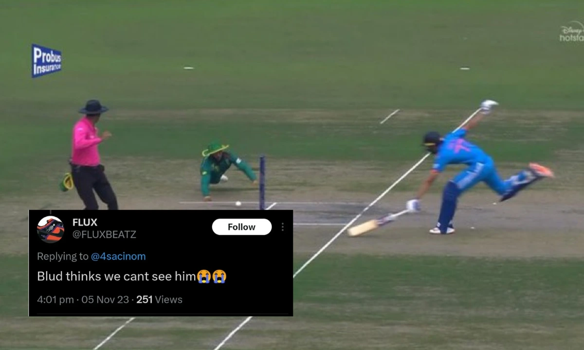 IND vs SA: Temba Bavuma Dives Into The Stumps; Fans Troll Him With Funny Memes