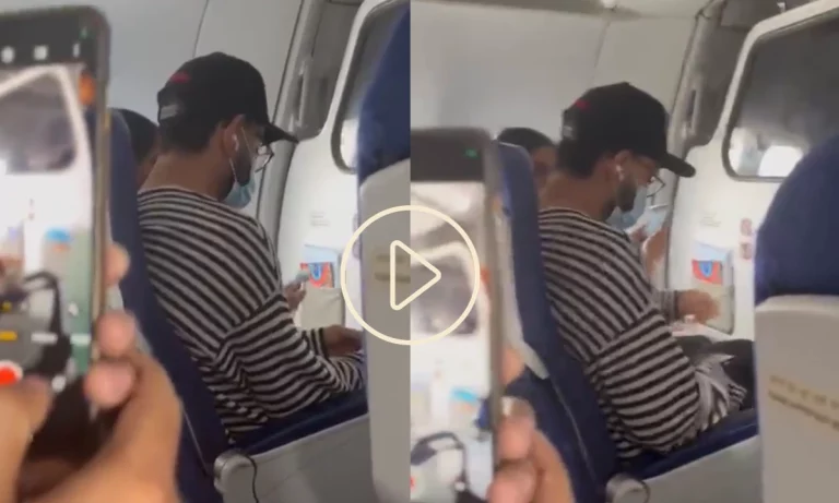 Video: Virat Kohli Takes Economy Class Seat In Indigo Flight From Kolkata