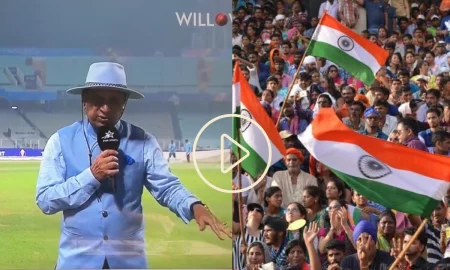 Video: Angry Sunil Gavaskar Slammed A Company For Defacing India’s Flag