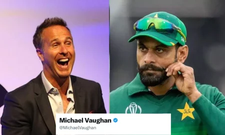 Michael Vaughan Trolls Hafeez Third Time On Twitter For "Selfish Virat Kohli" Comment