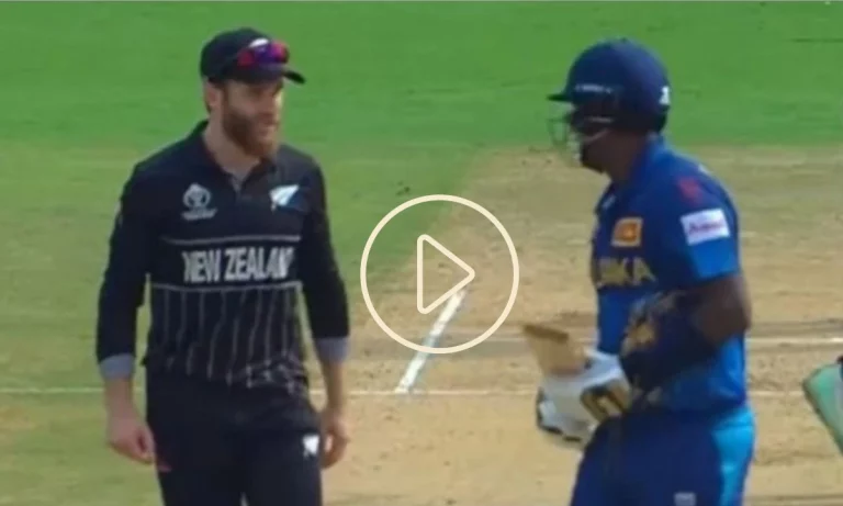 Video: Kane Williamson Hilariously Asks Angelo Mathews About Helmet Strap