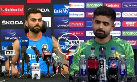 Video: Babar Azam Copied Virat Kohli's Answer In Press Conference