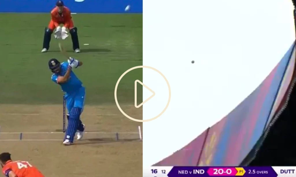 Video: Shubman Gill Hits A Monster Six On The Chinnaswamy Stadium Roof