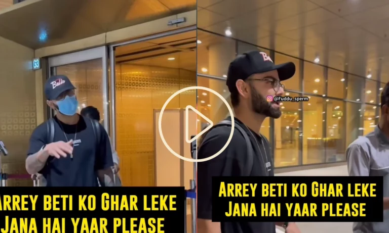 'Beti Ko Ghar Le Jaana Hai': Virat Kohli Asks Fans To Not Click Vamika's Photos; Video
