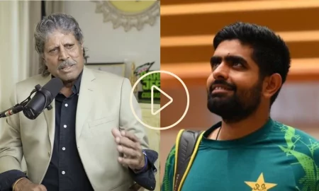 Video: "Don't Judge On Two Low Scores" - Kapil Dev Supports Babar Azam