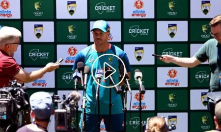 Video: "David Warner Will Sledge South Africa With 'Chokers' Jibe"