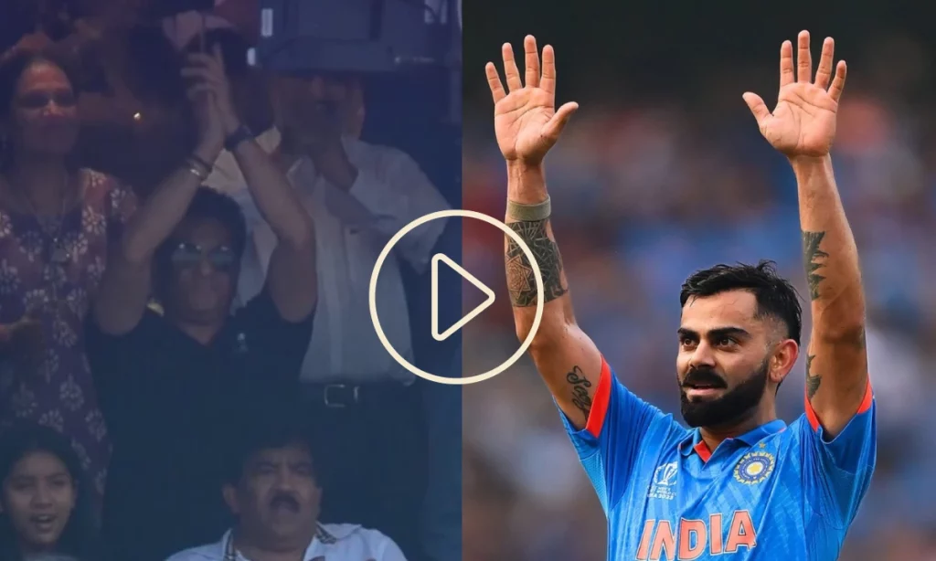 Watch: Virat Kohli Bows Down To Sachin Tendulkar In His Celebration