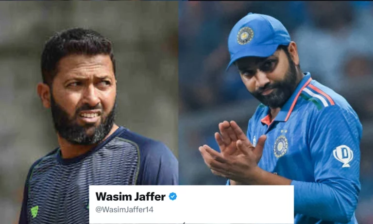 IND vs NZ: Wasim Jaffer Praised Rohit Sharma For His Inent With A Special Tweet