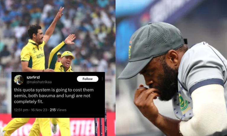 AUS vs SA Semi-Final: 'Quota Player' Temba Bavuma Trolled With Memes After His Duck