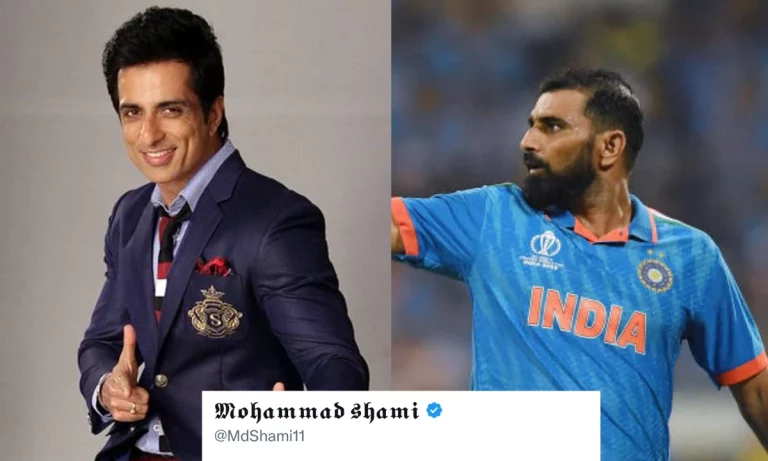 World Cup 2023: Mohammed Shami Gave An Epic Reply To Sonu Sood's 'Shami-Kebab' Tweet