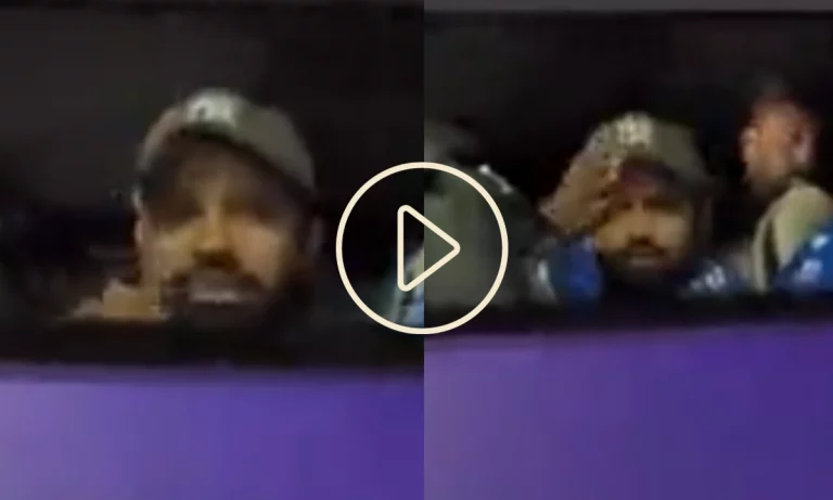 Video: Rohit Sharma Hilariously Scolds A Reporter From Team Bus