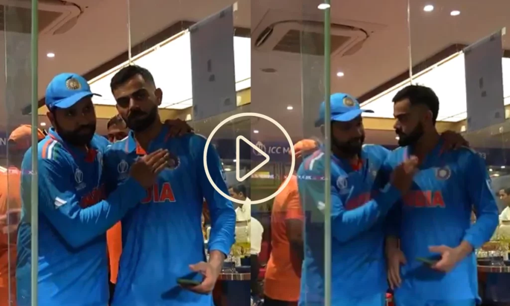 Video: Emotional Hug Between Virat Kohli, Rohit Sharma After Semi-Final Revenge Success Over NZ