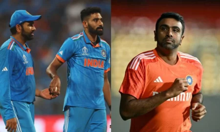 "He Is In Decided.." - Rohit Sharma Hints Ashwin Could Replace Siraj For World Cup Final