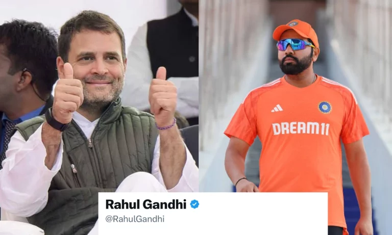 World Cup Final: "Play Fearlessly" - Rahul Gandhi's Wish For Rohit Sharma