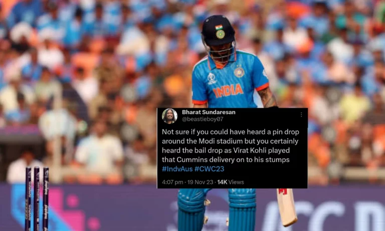 Fans Reacted With Heartbroken Tweets After Virat Kohli Got Out For 54 In World Cup Final