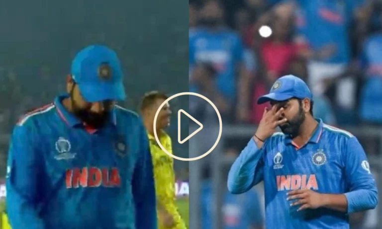Watch: Rohit Sharma Cried During Handshakes After Loss In World Cup Final