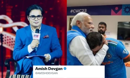Amish Devgan Shared A Hilarious Meme On PM Modi Consoling Mohammed Shami