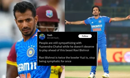 Fans Trolled Yuzvendra Chahal With Memes After Ravi Bishnoi Bowled Matt Short