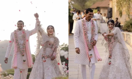 Navdeep Saini Marries Swati Asthana, The Viral Pink Cap Girl From IND vs ENG 2021 Ahmedabad Test