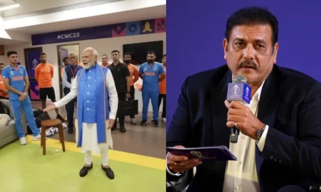 "What Players Felt..": Ravi Shastri Reacts To PM Modi Visiting India's Dressing Room