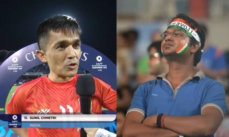 Sunil Chhetri Has A Heartfelt Message For Indian Cricket Fans After World Cup Final Loss
