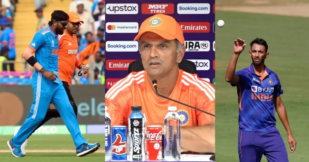 IND vs SA: Rahul Dravid Breaks Silence On Prasidh Krishna Replacing Hardik Pandya