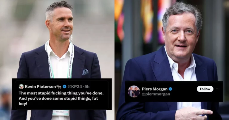 Kevin Pietersen And Piers Morgan Get Into A Nasty War Of Words