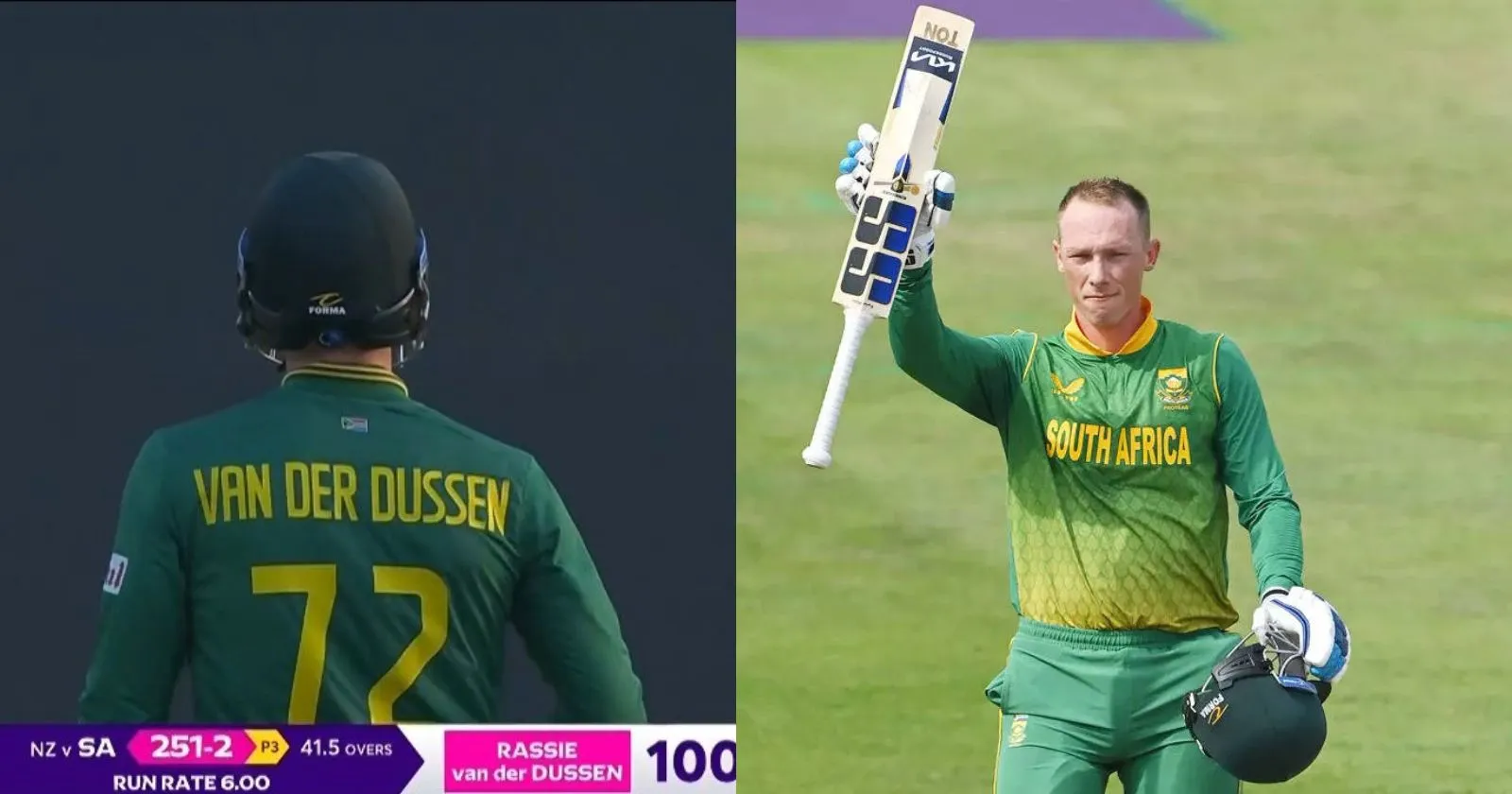 [MEMES] Rassie Van Der Dussen Scores A Century Against New Zealand