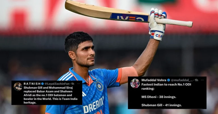 Memes Galore As Shubman Gill Claims Number 1 Rankings In ODI Cricket