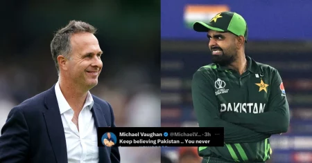 Michael Vaughan Takes A Sly Dig At Pakistan Ahead Of The Clash Against England