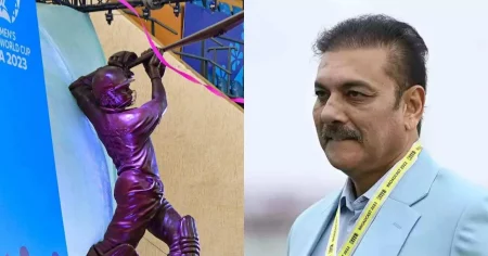 Ravi Shastri Reacts To Sachin Tendulkar's Statue Resembling Steve Smith