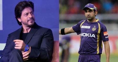 A Fan Asked SRK “Why Gautam Gambhir Is Back To KKR?” And Got A Beautiful Reply