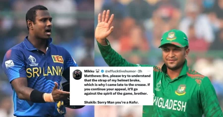 Shakib Al Hasan Is Getting Trolled Mercilessly For Using Timed Out Law
